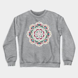 Paint Brush Mandala Crewneck Sweatshirt